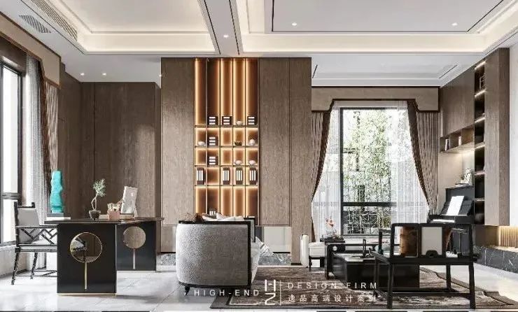 红树湾 400㎡现代简约住宅丨逸品装饰·张达-85