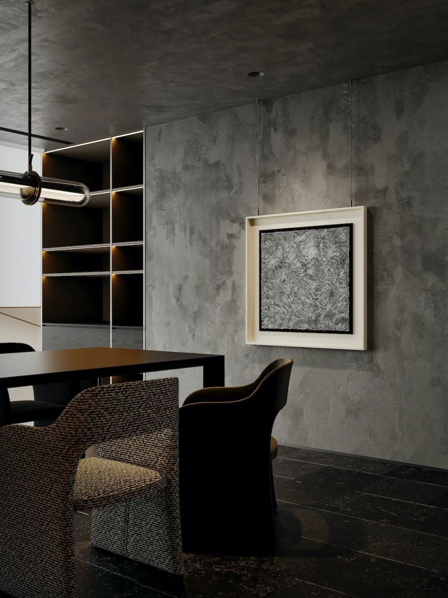 黑暗与光的博弈|舍内 合介丨中国上海丨舍内设计,合介设计-31