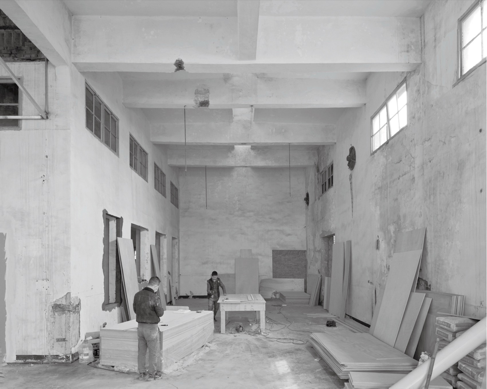 「瀫石光·艺术生态走廊」开幕回顾展项目·北展厅空间设计丨中国衢州丨梓集fabersociety-20