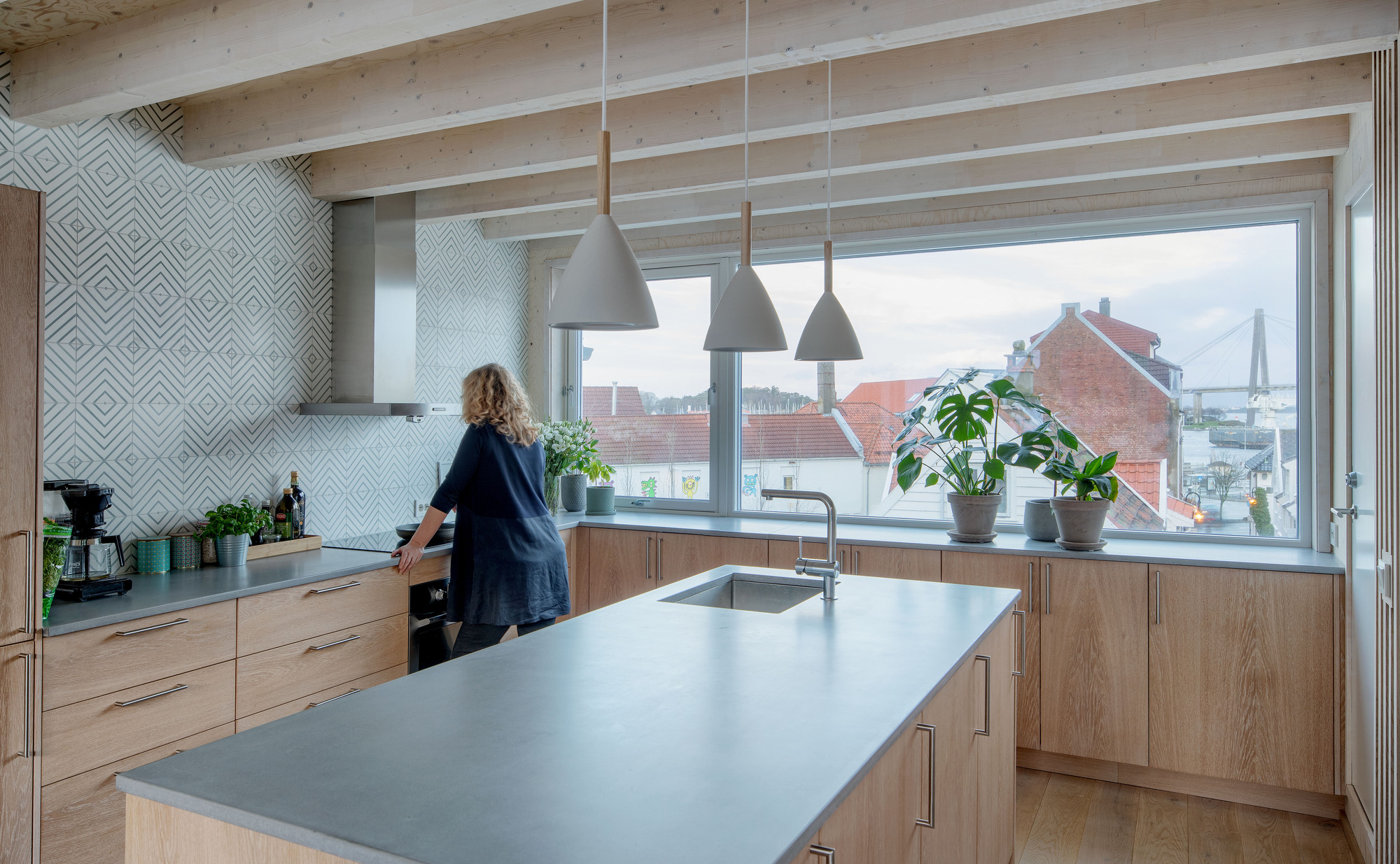 挪威海滨小镇的木质生活 | ABC Street House-17