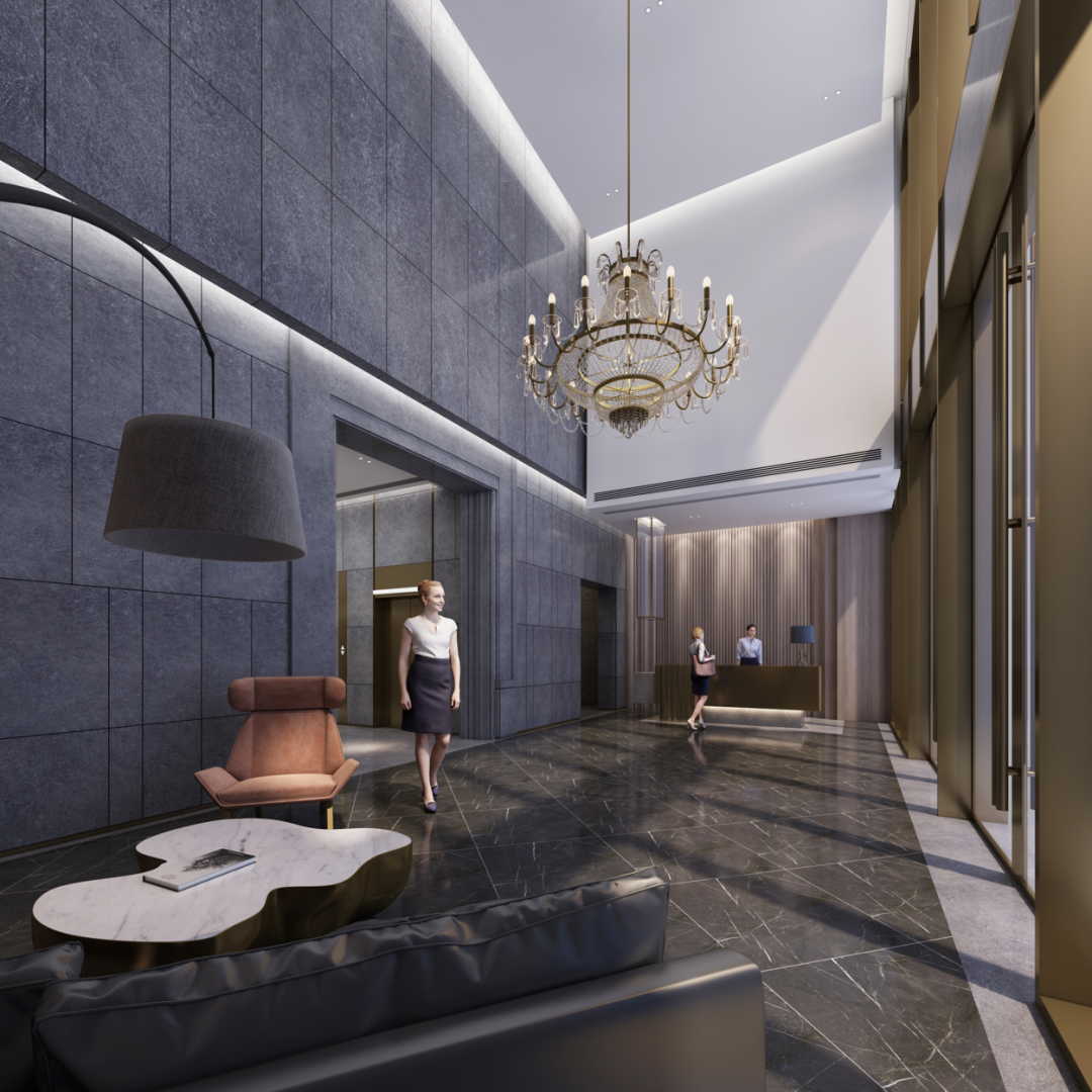 卓伯根中国区总部公寓公区设计丨中国长沙丨周笙笙全案设计机构-22