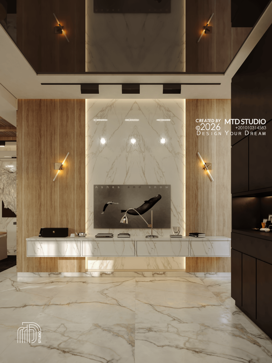 Spatial Harmony | Residential Reception Design-7