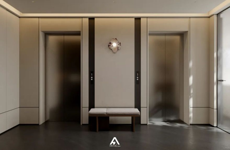 南昌阿鹤设计|210m²滨江大平层,游走在空间里!-4