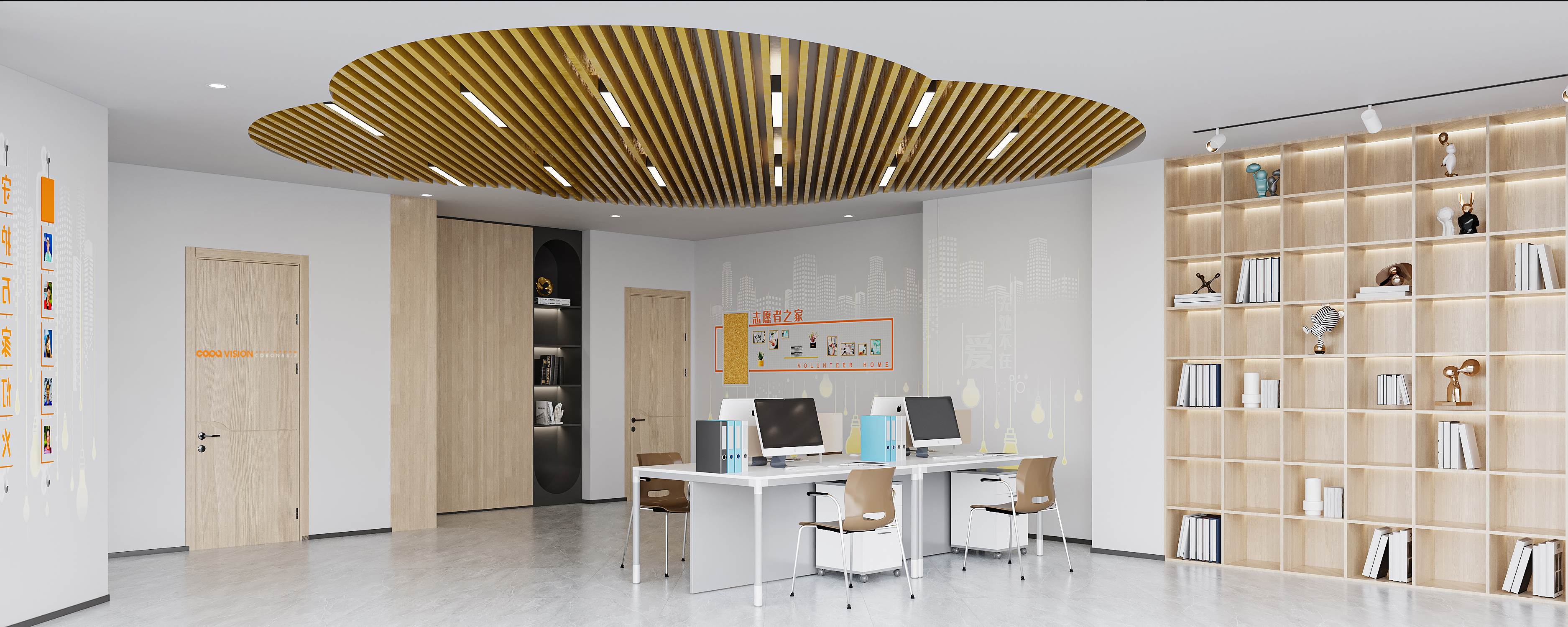 2022 年中下旬工装效果图表现作品丨靠背视觉-42