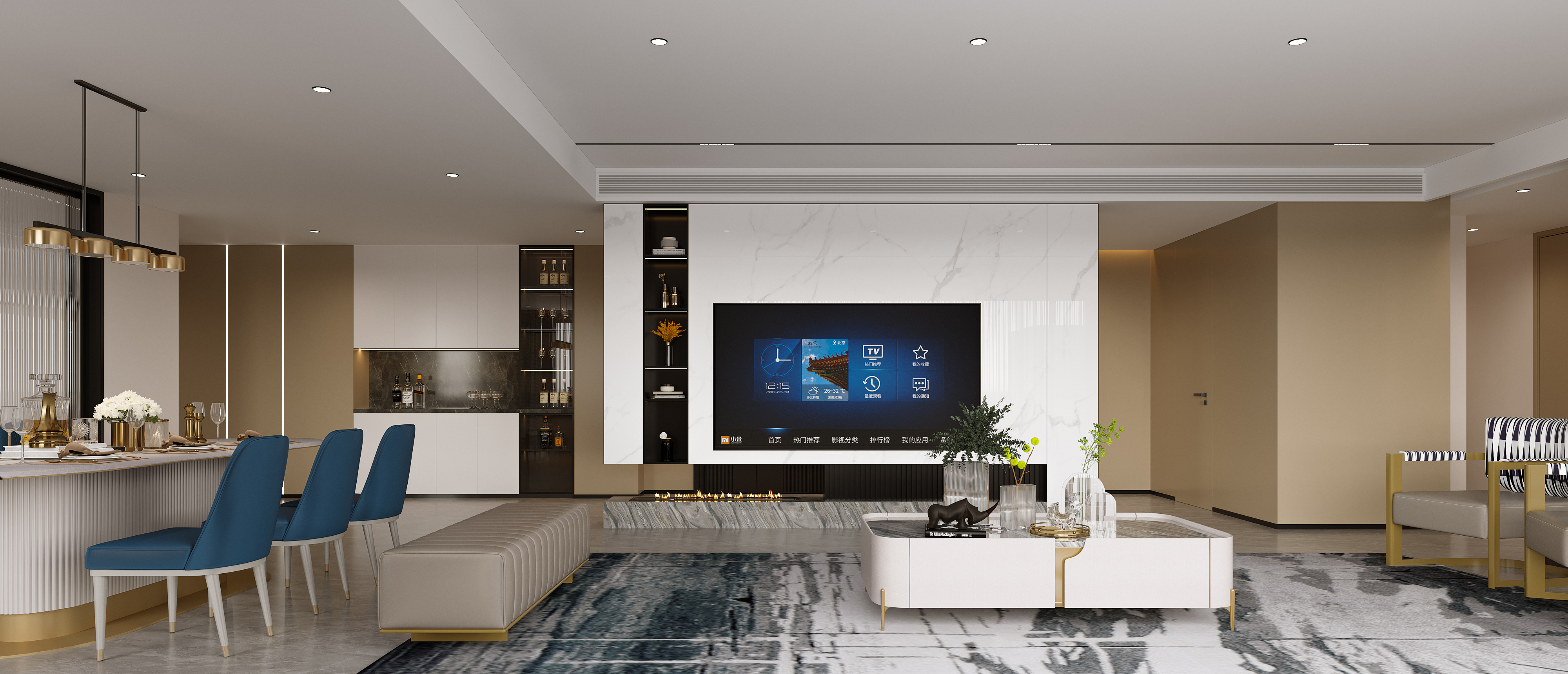 现代风丨家装效果案例-2