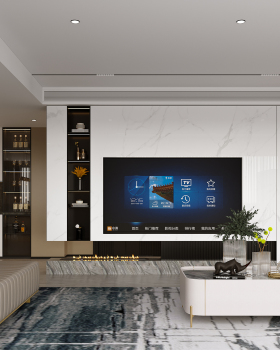 现代风丨家装效果案例