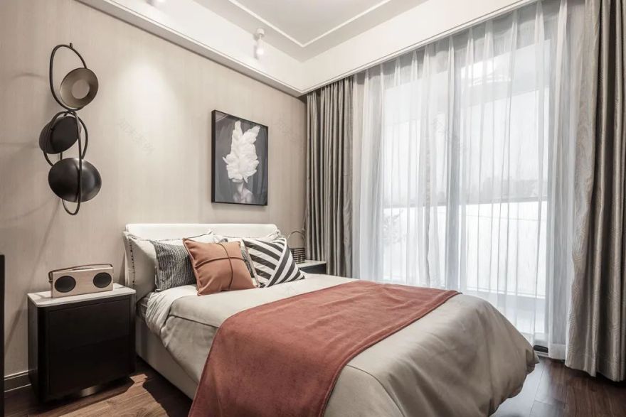 杭州中旅归锦府现代简约样板间 | 家的色彩与都市绿洲-27