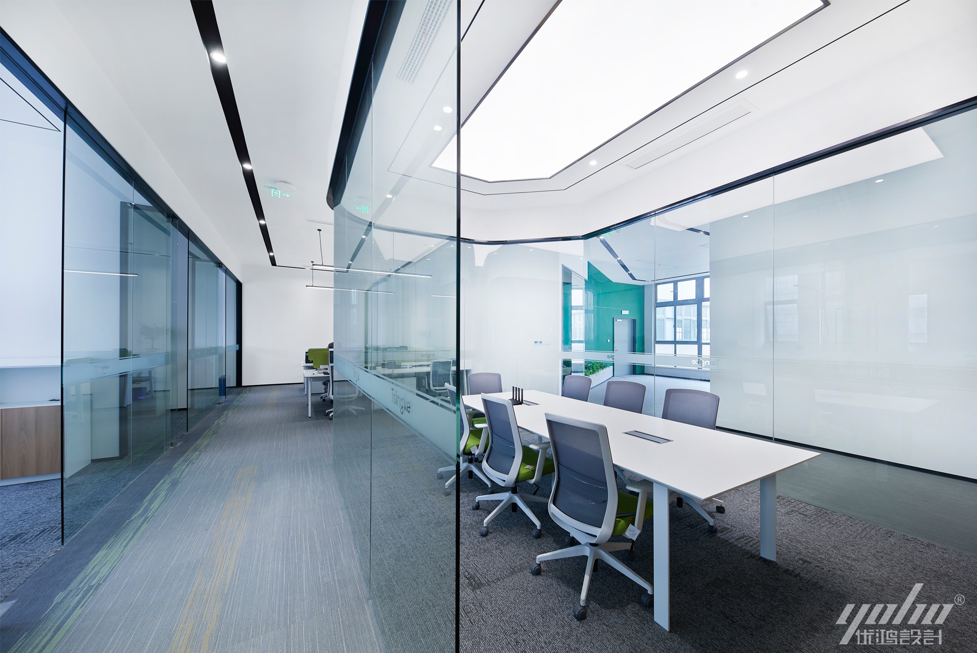 Qsingke 独栋办公空间设计丨中国苏州丨优鸿设计-48