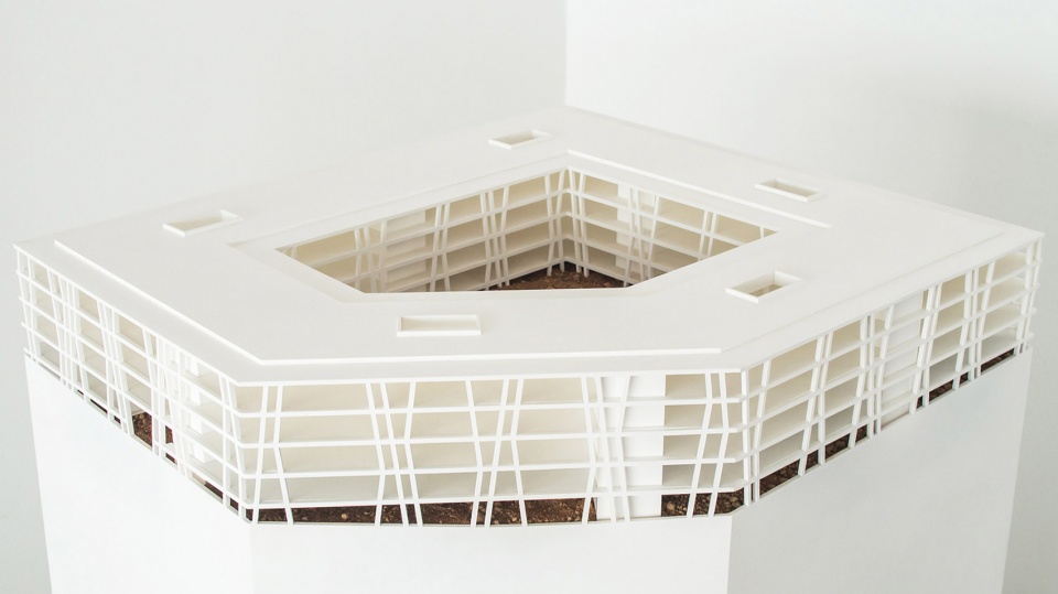 混凝土蕾丝 · 越南高科技园区的绿色办公楼-25