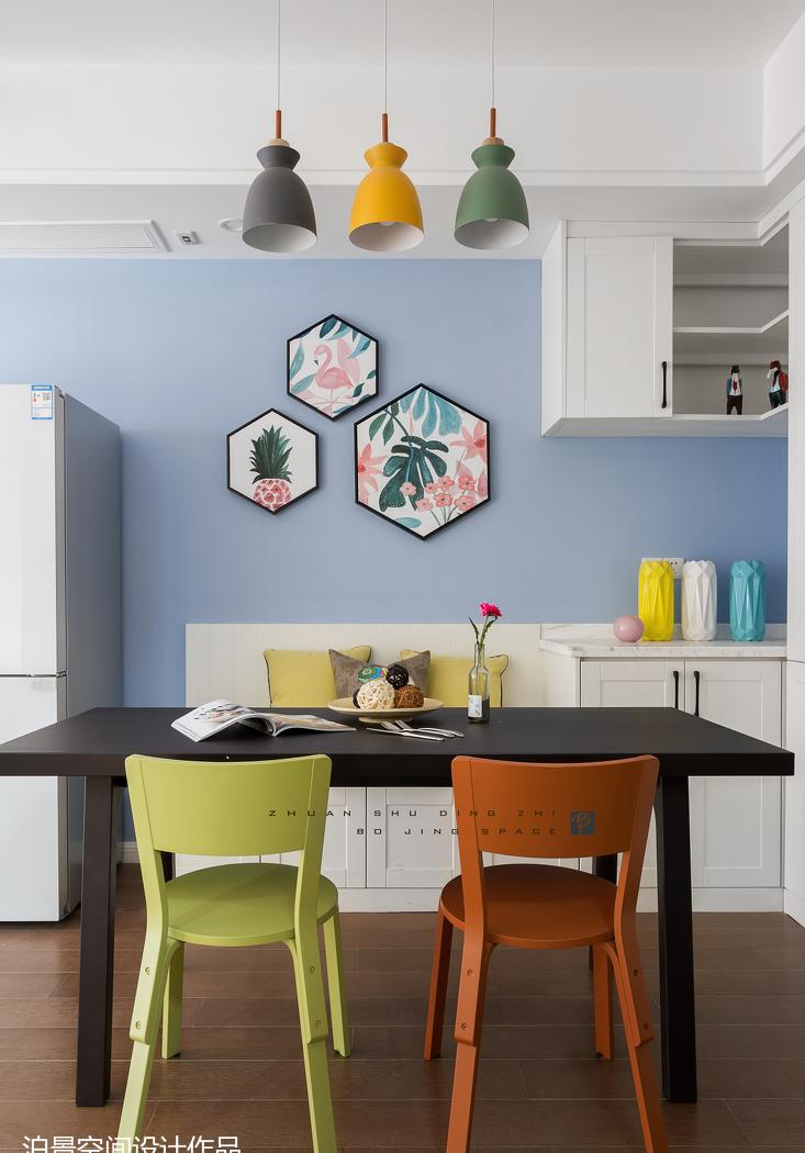 泊景空间设计丨平层丨九龙仓年华里丨100m²丨混搭小确幸（微-7