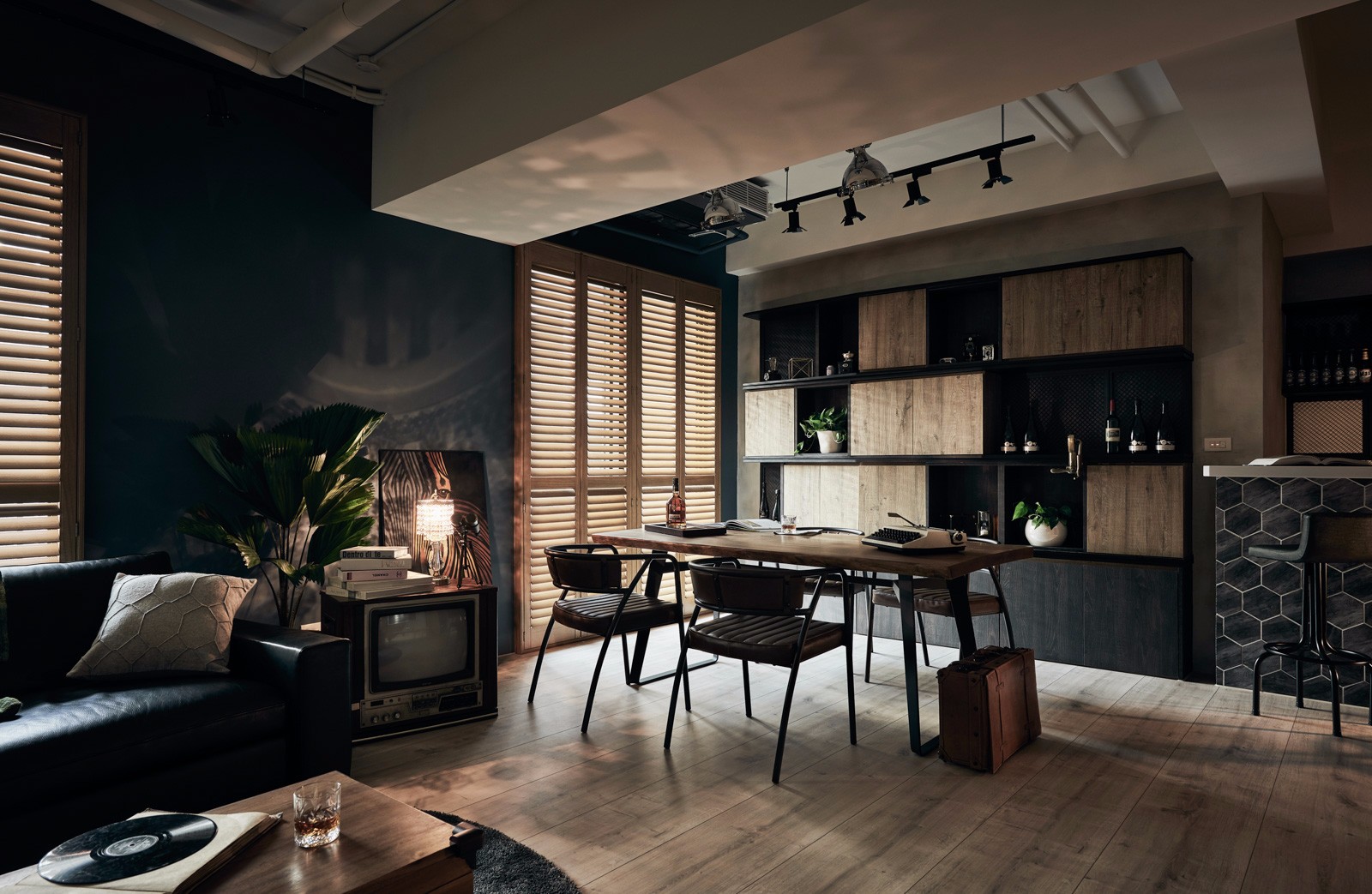 新旧元素融合的品味家 羽筑设计-16