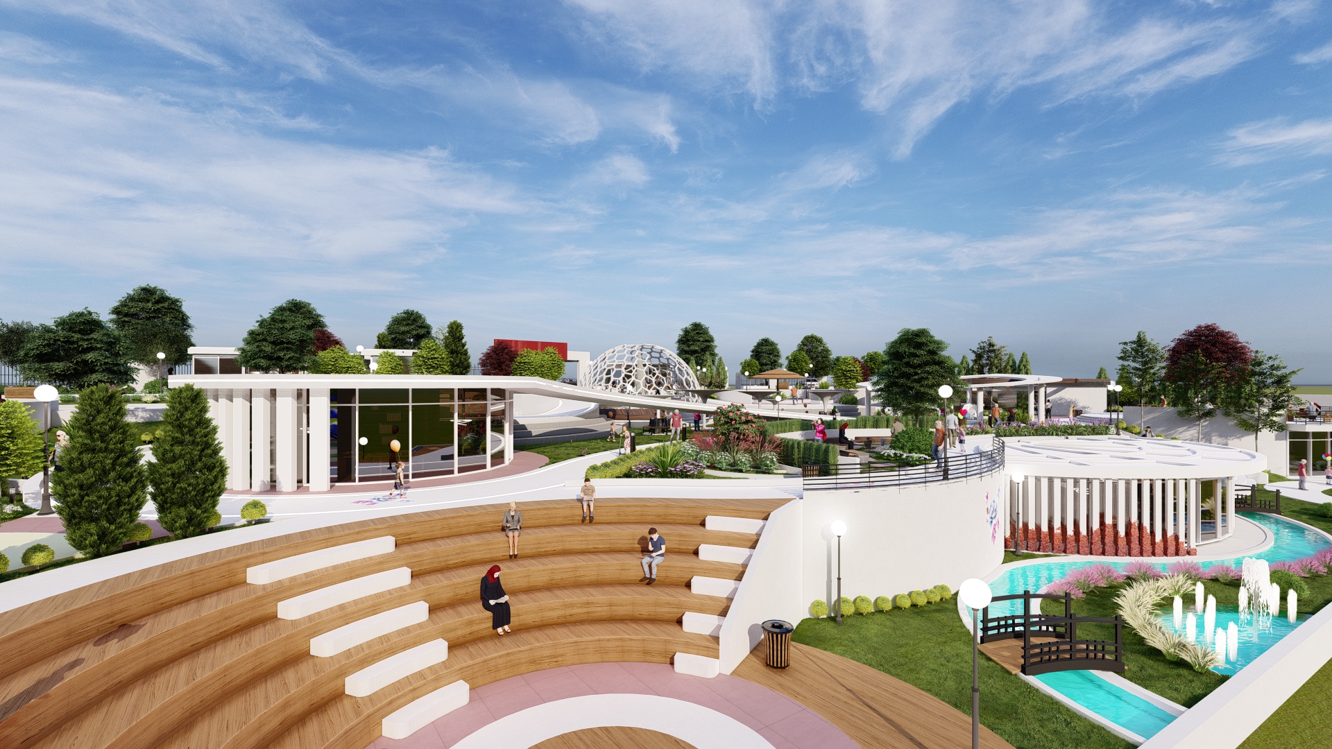 "حكاية وطن"纪念公园丨约旦安曼丨Mutaz Alrahahleh,Abdallah Khleifat-13