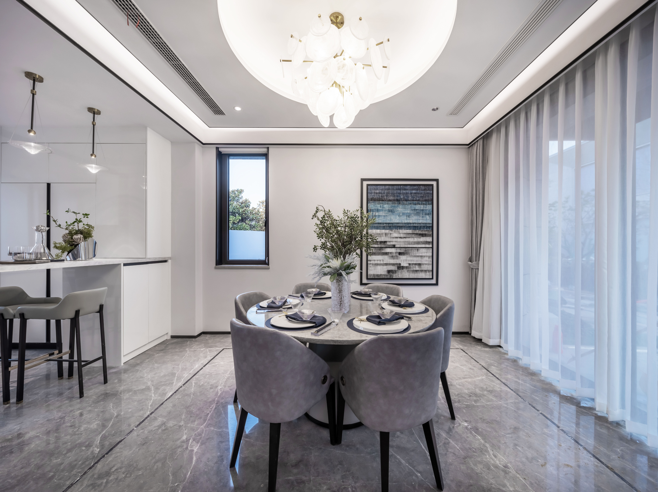 德信·北仑山语云庄 173 样板房丨中国宁波丨杭州吉砚装饰设计有限公司-9