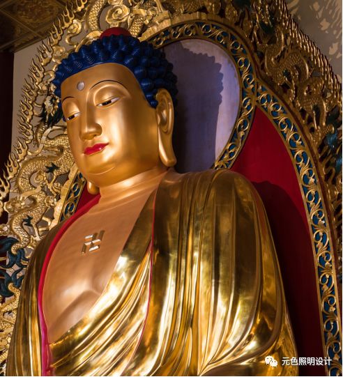 佛 · 光 | 道吾山护国兴华禅寺灯光改造-12