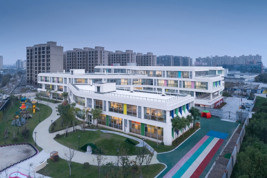 YY梯田学校 · 宁波艾迪国际幼儿园丨格筑设计-4