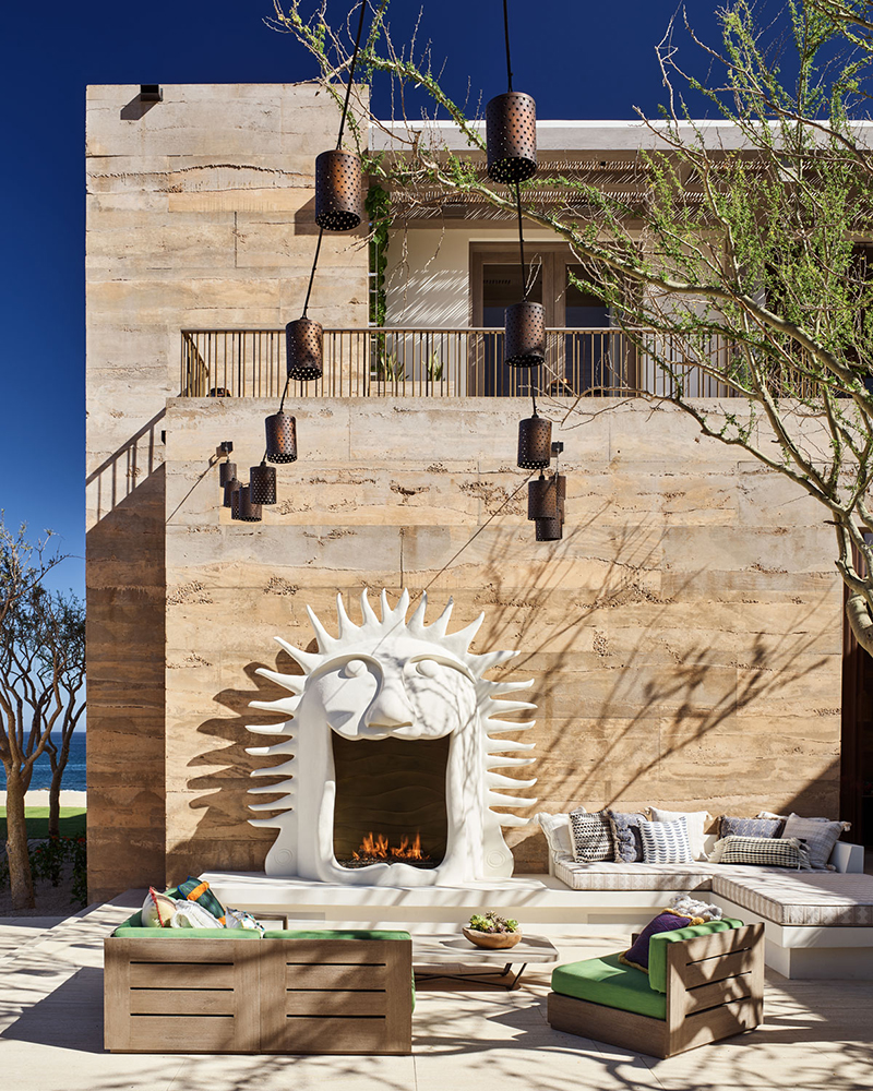 墨西哥沙漠与海洋间的度假别墅丨Walker Warner Architects-30