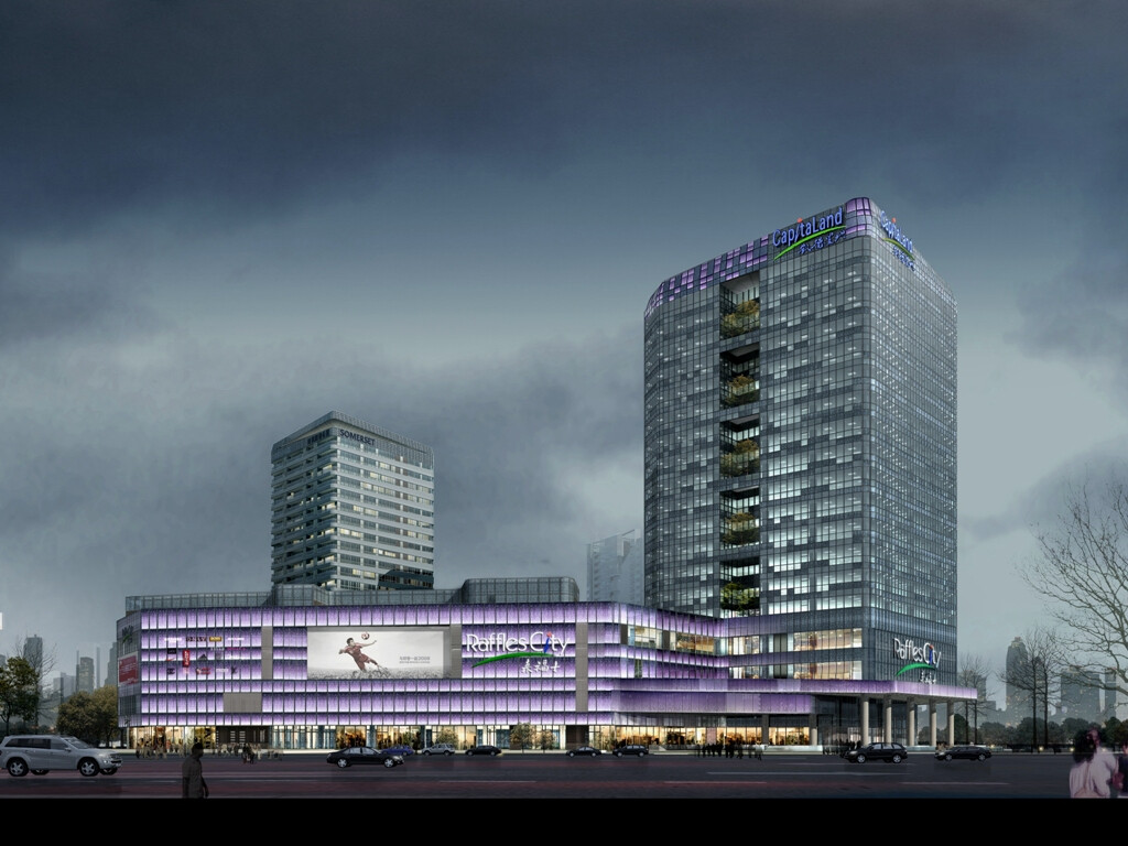宁波 Raffles City 办公塔楼-7