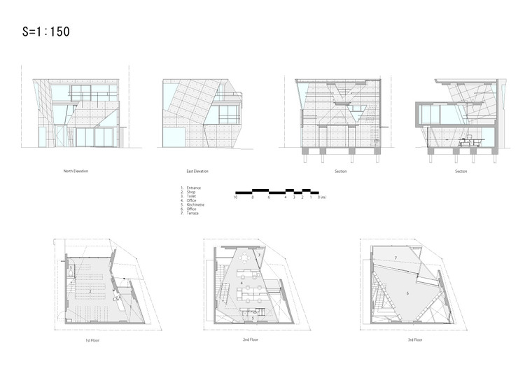 日本 Boltun 公司总部,混凝土与木结构的创新融合-11