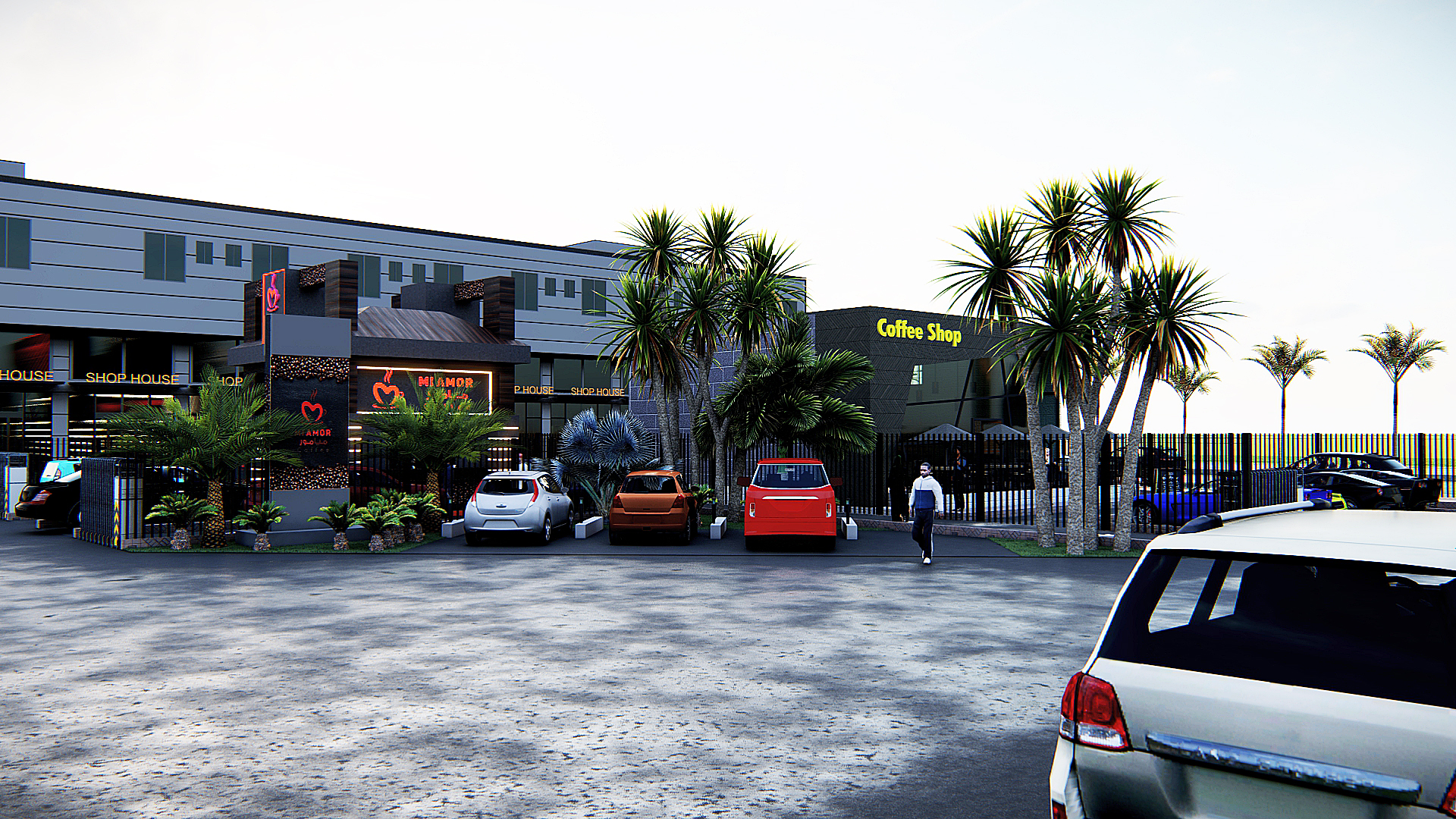 تصميم لمطعم ودرايف ثرو بالسعوديه-9