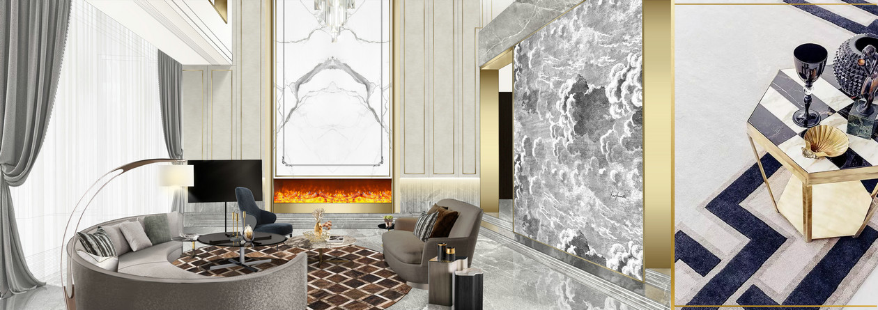 力设计新作 |“ 直播 ”里那个精致别墅毕业了~-16