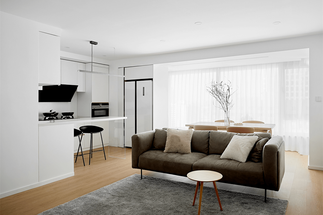 100㎡简约公寓丨辰境设计,界末空间设计-20