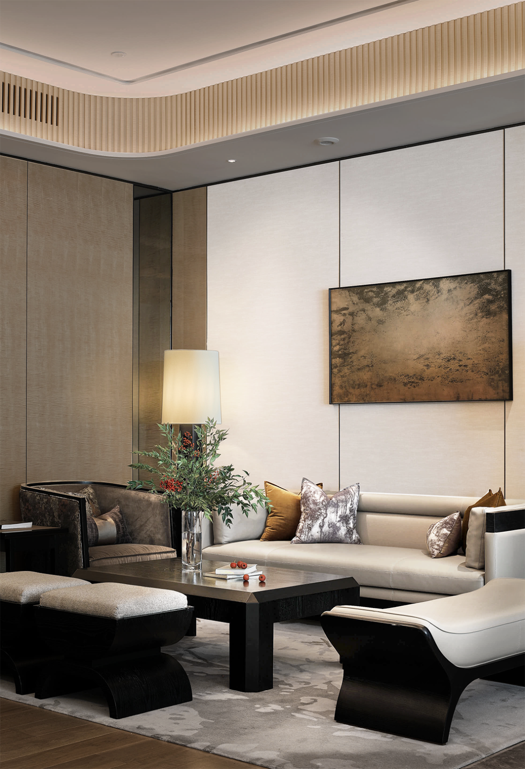 东方韵味餐厅设计丨中国深圳丨蒂陌软装设计-43