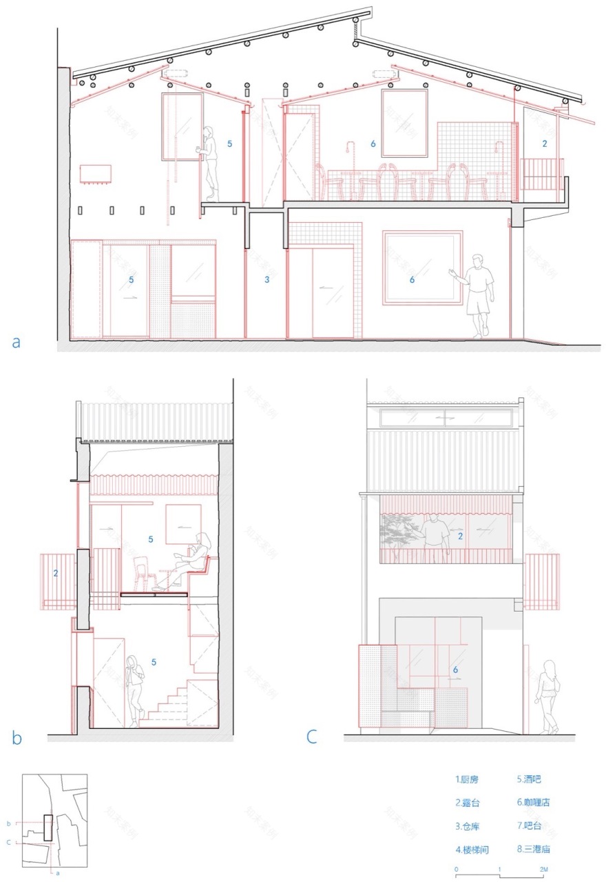温州菜场的岔路小径 咖喱咖喱+仨井酒吧丨中国温州丨氹边建筑工作室-54