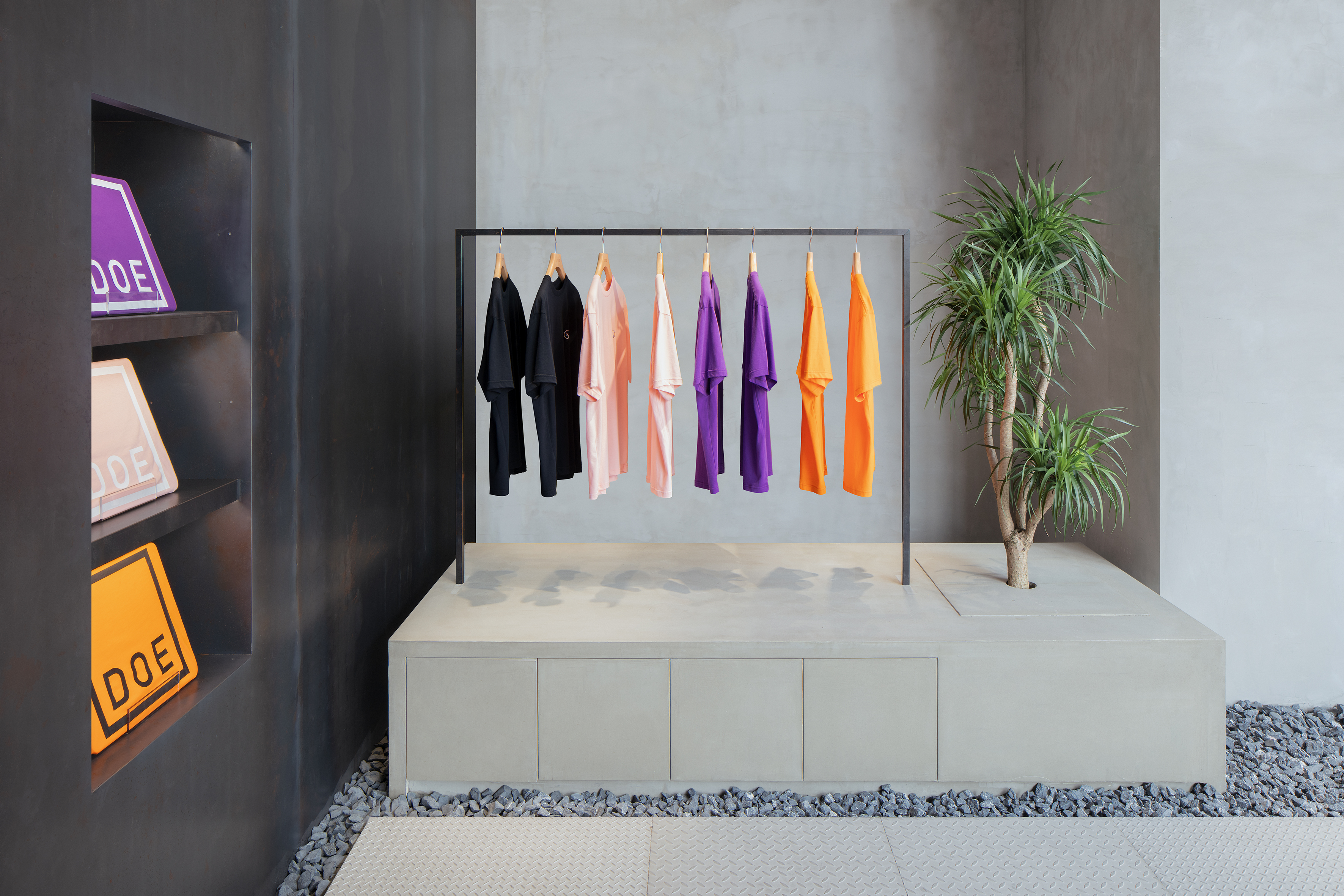 中国深圳大山顶DOE Store服装店(青山周平)B.L.U.E. Architecture Studio设计-22