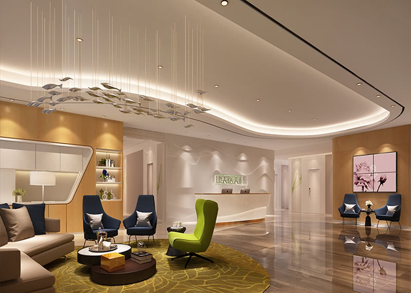 整形医院装修设计 | 室内室外环境打造温馨舒适空间-10