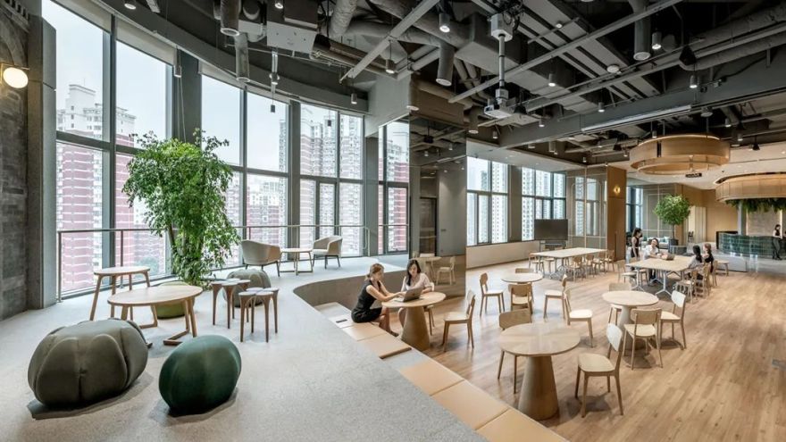 瑞安办公 WORKX SOCIAL丨中国上海丨穆氏-16