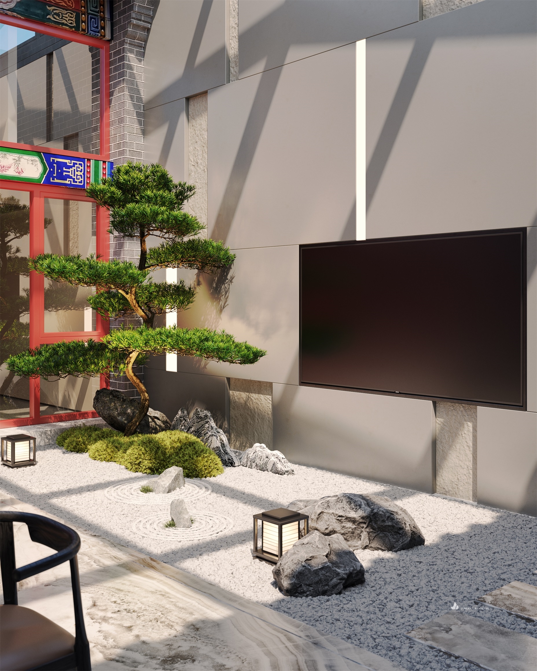 四合院 简中宋式风格-35