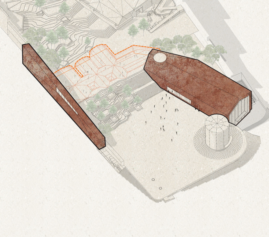 山地之城 · 重庆 HARMAY 話梅广场地下空间设计丨中国重庆丨Wendy Saunders,Vincent de Graaf-4