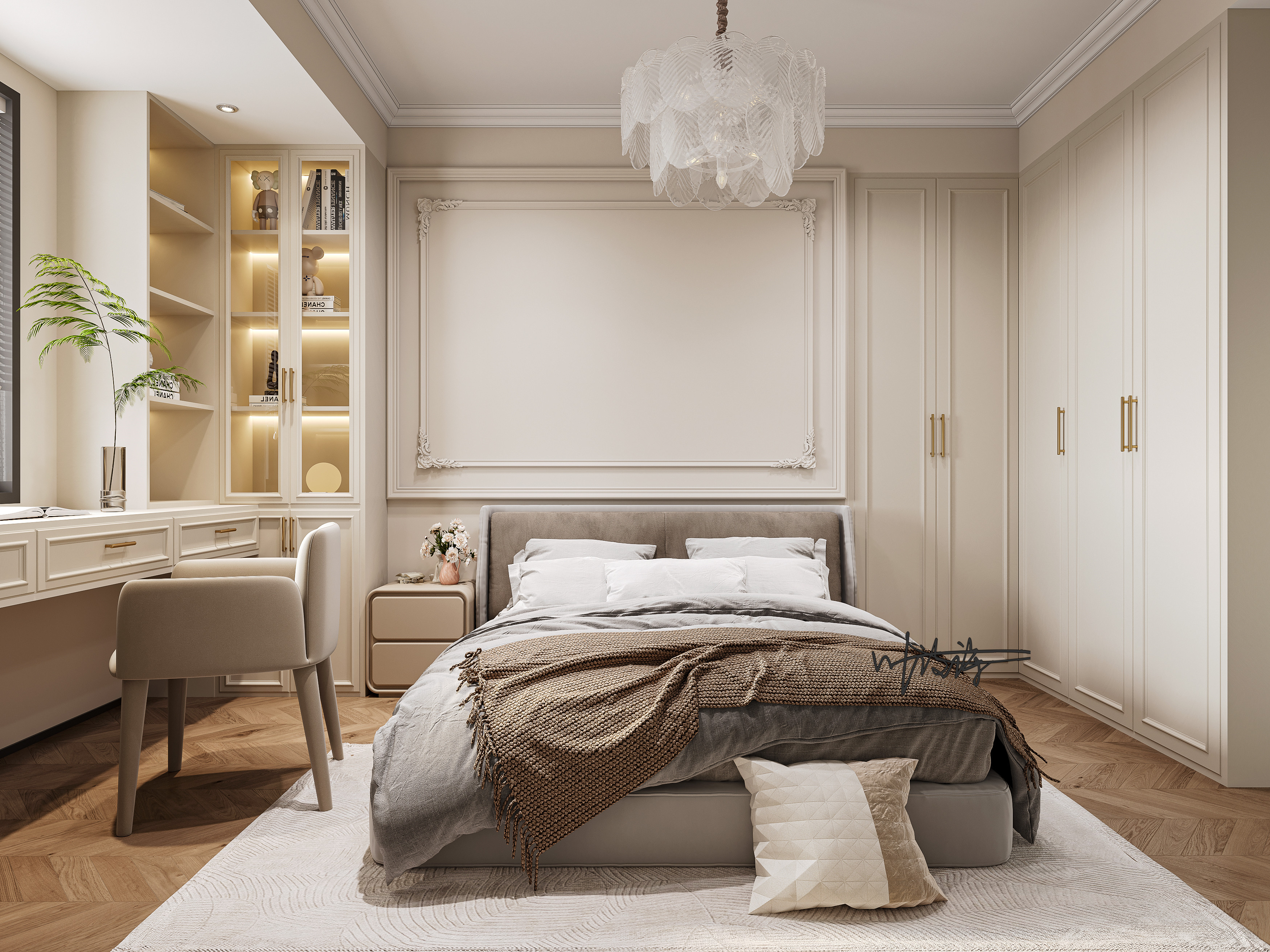 果然，春天和绿色系法式复古风最配了-4