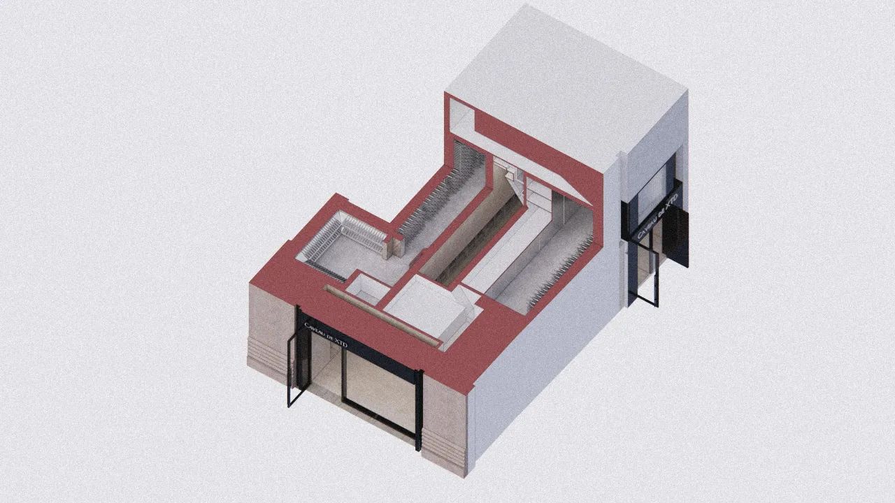 红酒“美术馆”,Caveau de XTD 红酒商店丨中国上海丨MONOARCHI 度向建筑-53