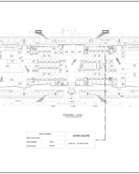 SAVING SQUARE ARCHITECTURAL DRAWING (DC1)
