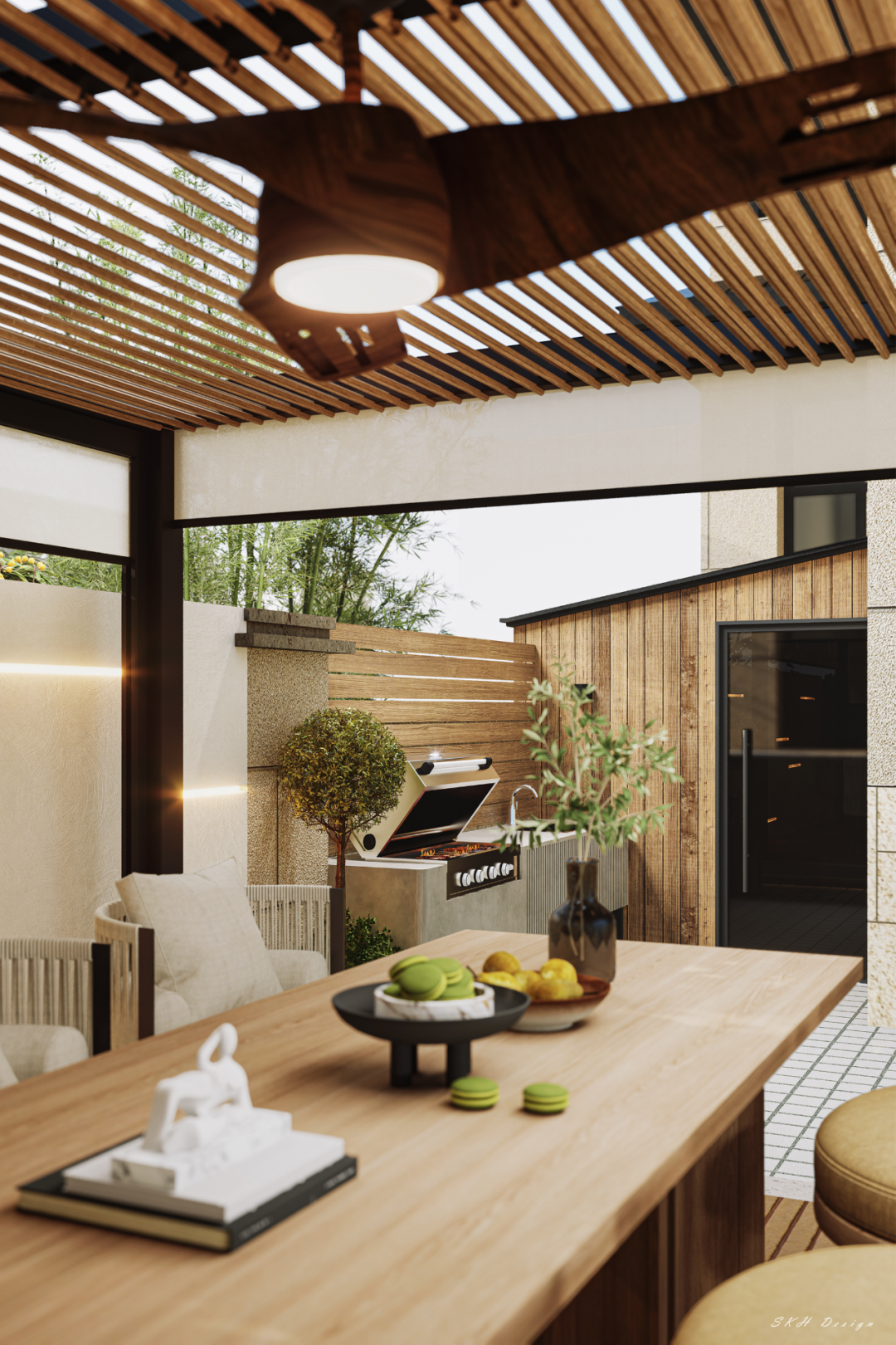 淄博悦湖花园独栋别墅设计丨中国淄博丨观享际 SKH 室内设计-101