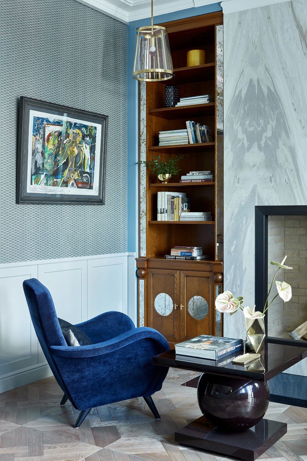 莫斯科370㎡双层公寓设计丨俄罗斯莫斯科丨Decorator N（Natella Mankaeva创立）-42