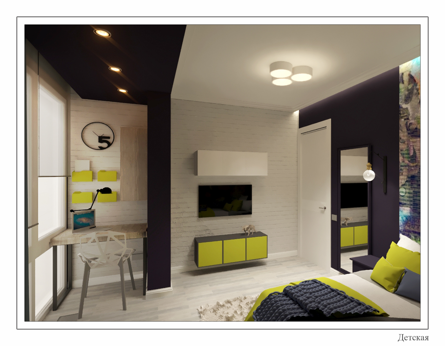 Apartment interior in Moscow-15