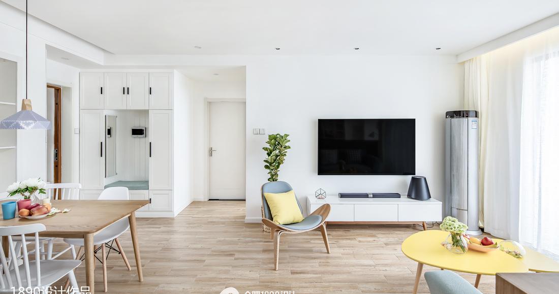 融合自然元素的北欧风小户型设计-16