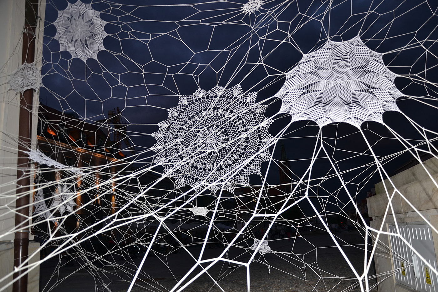 海边的诗意 lace 装置-14