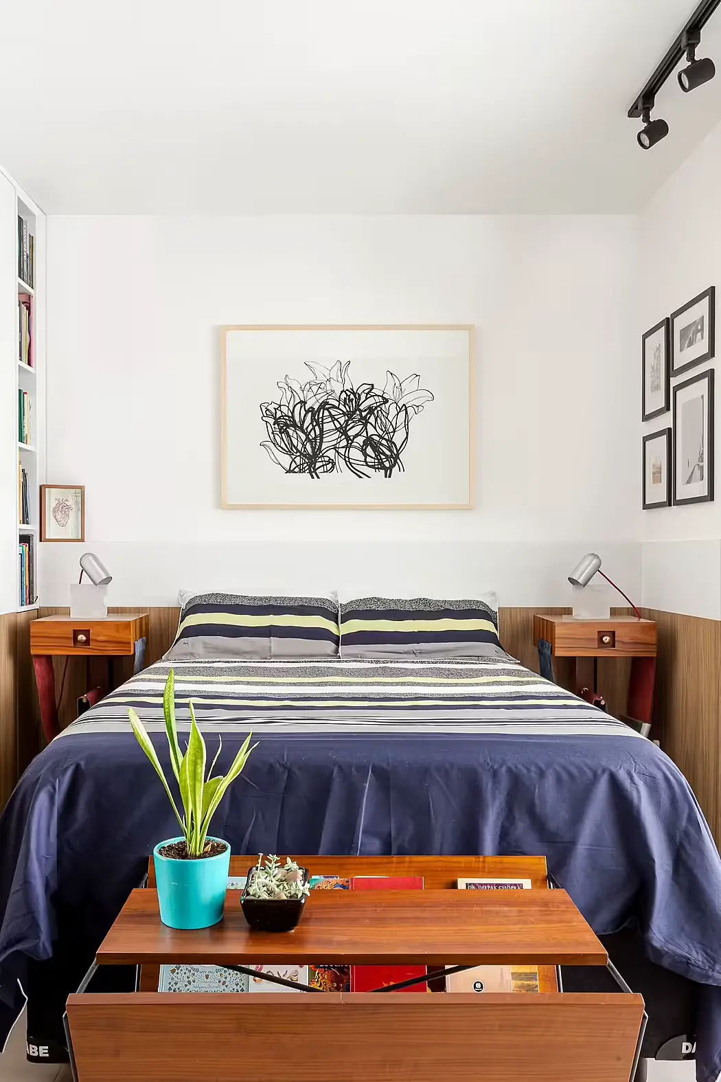 巴西 30m2 小户型改造，巧妙设计打造舒适一居室-8