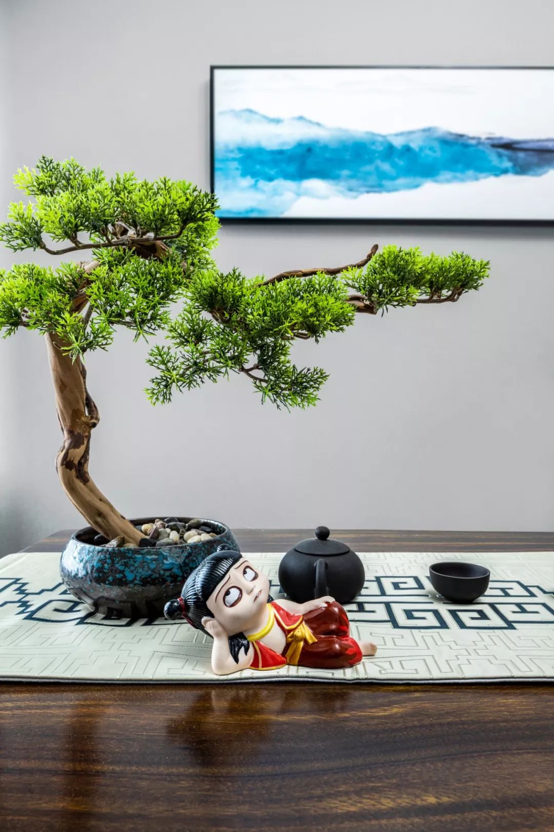 素锦年华 | 新中式公寓设计,品味东方禅意-22