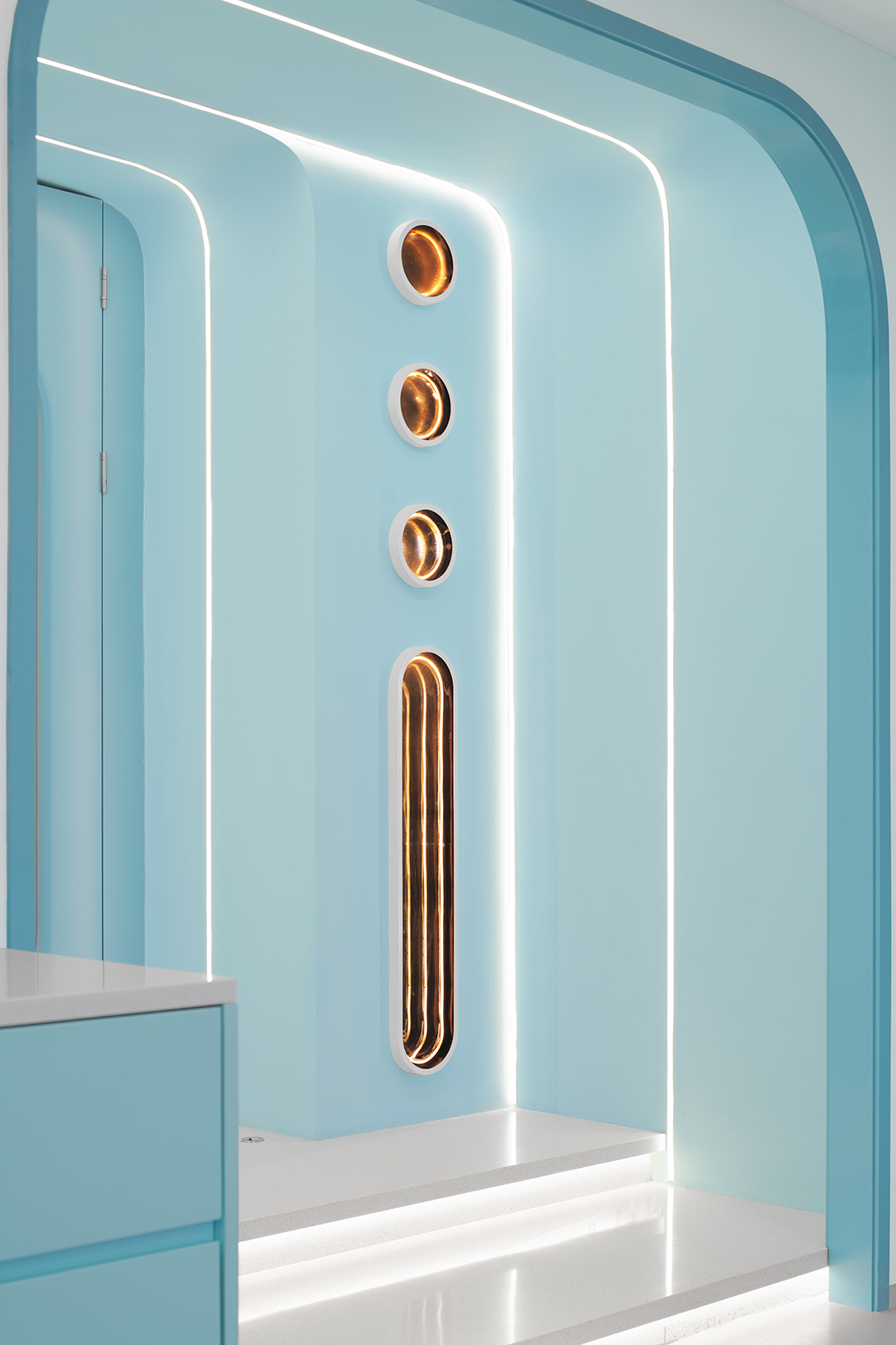 小北亲子游泳俱乐部丨中国上海丨杭州二向箔空间设计-56