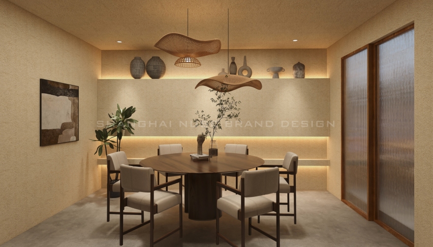 治愈系乡野烤肉空间丨木村空间设计有限公司-55