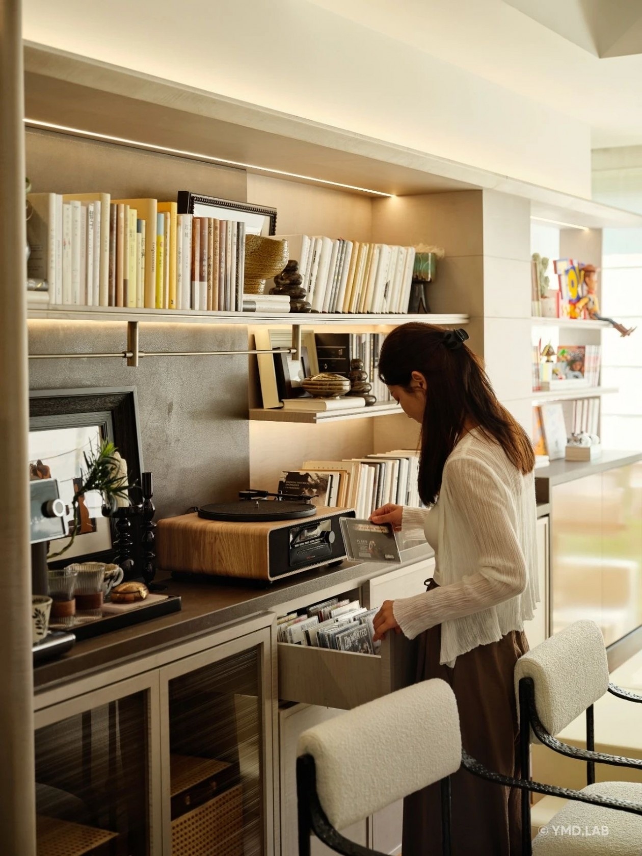 东莞华润旗峰润府120㎡《和‘班味’断交》| 上海岳蒙设计-7