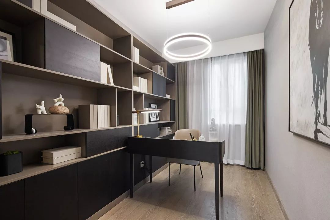 西安合能 114㎡精装房样板间 | 现代简约，文化底蕴-11