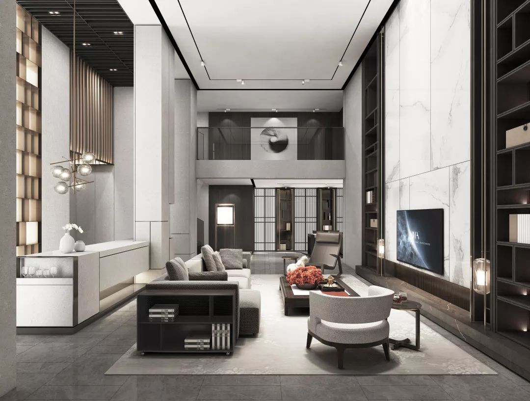 青岛融创红岛壹号院 | 现代中式合院，诗意栖居-9