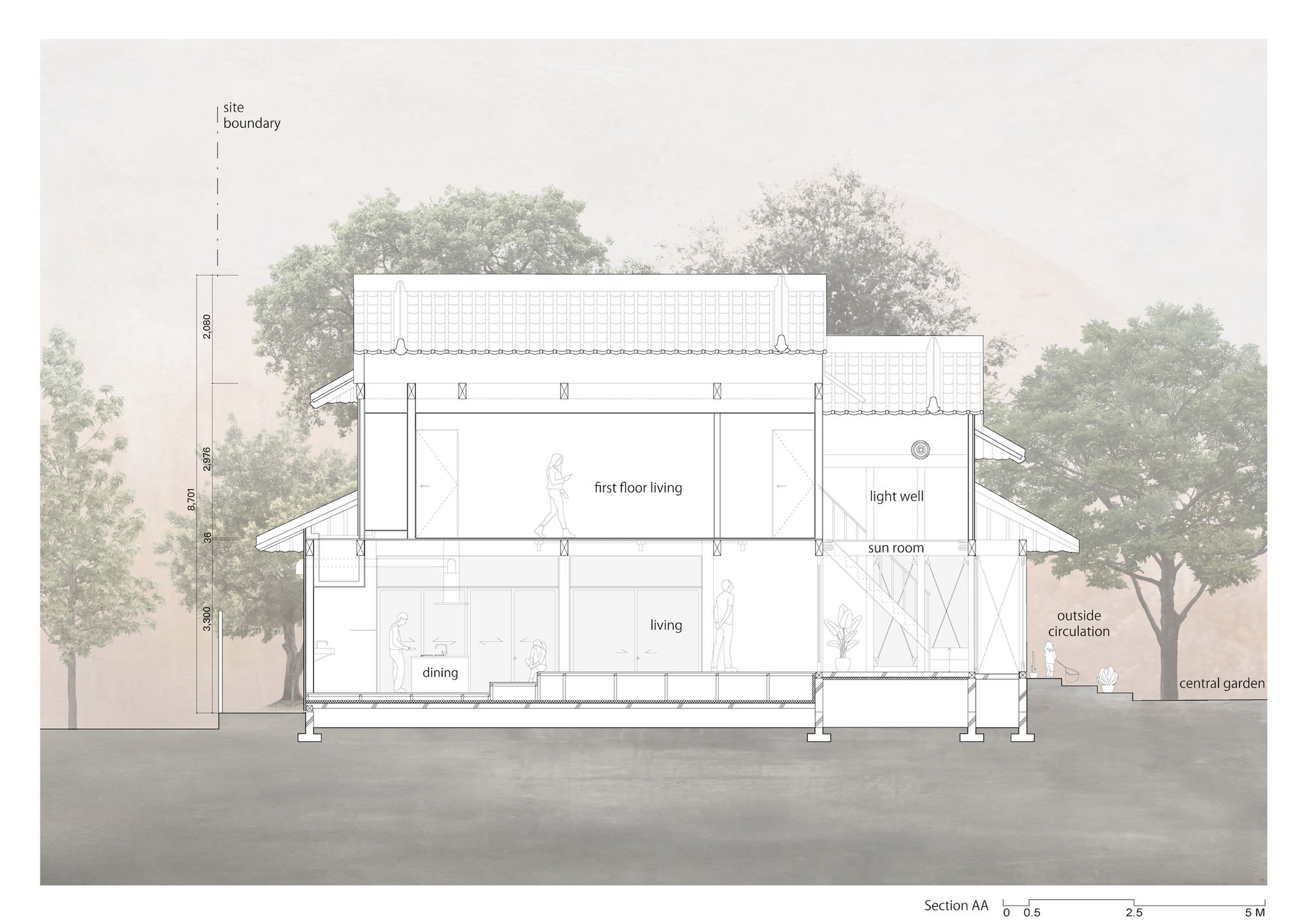 联排别墅丨日本大阪丨1110 Office for Architecture-36