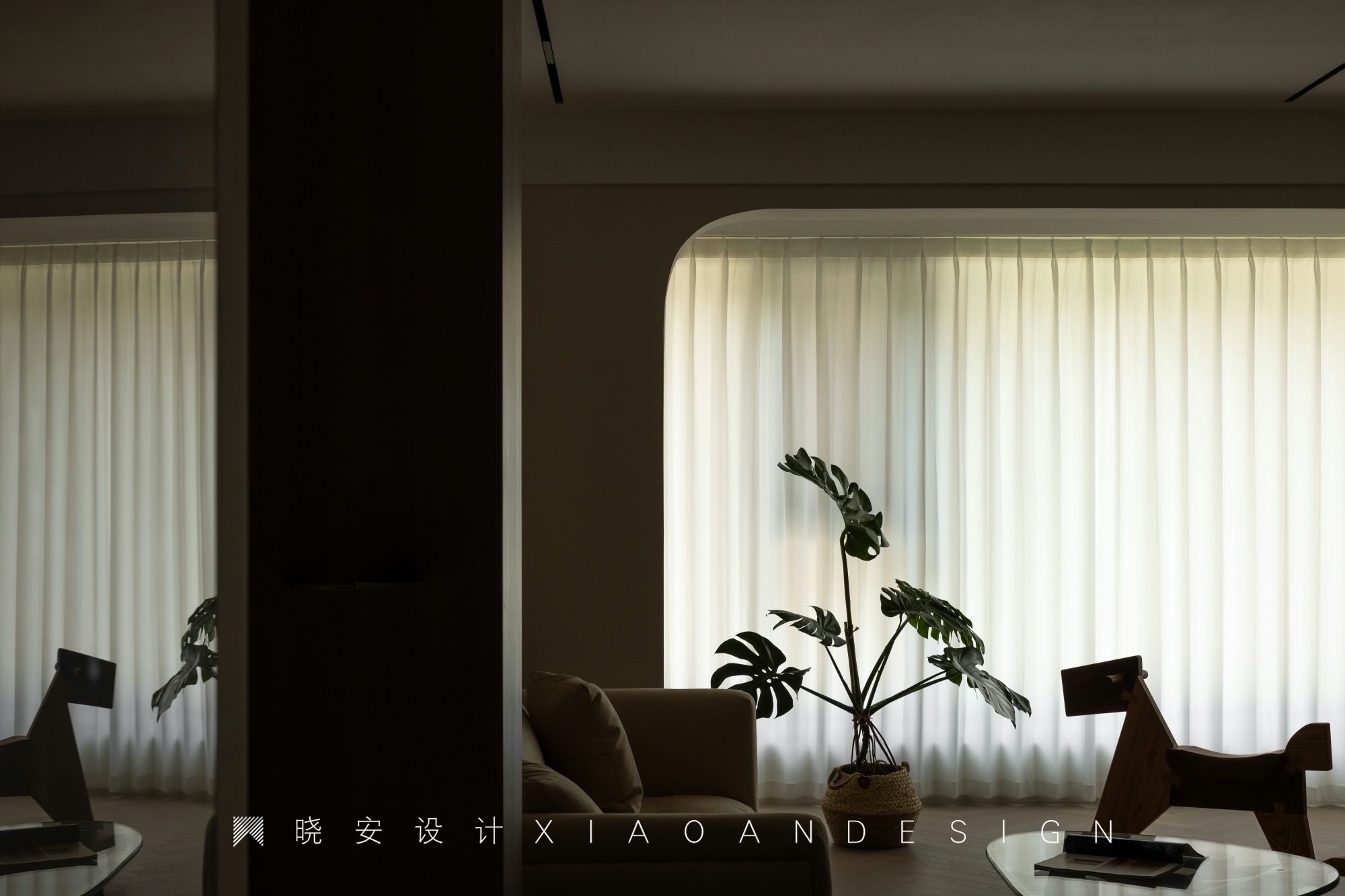 木元素+奶油质感的家丨晓安设计-15