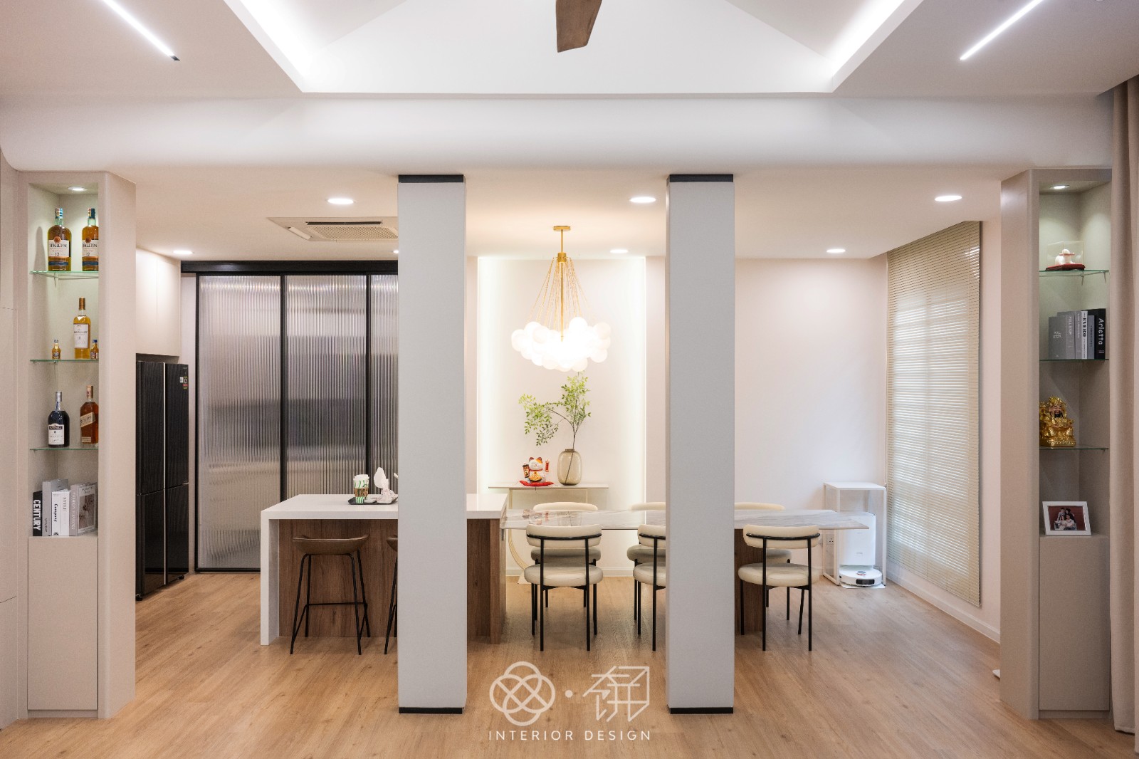 奶油简约·明亮住宅丨大饼设计-16